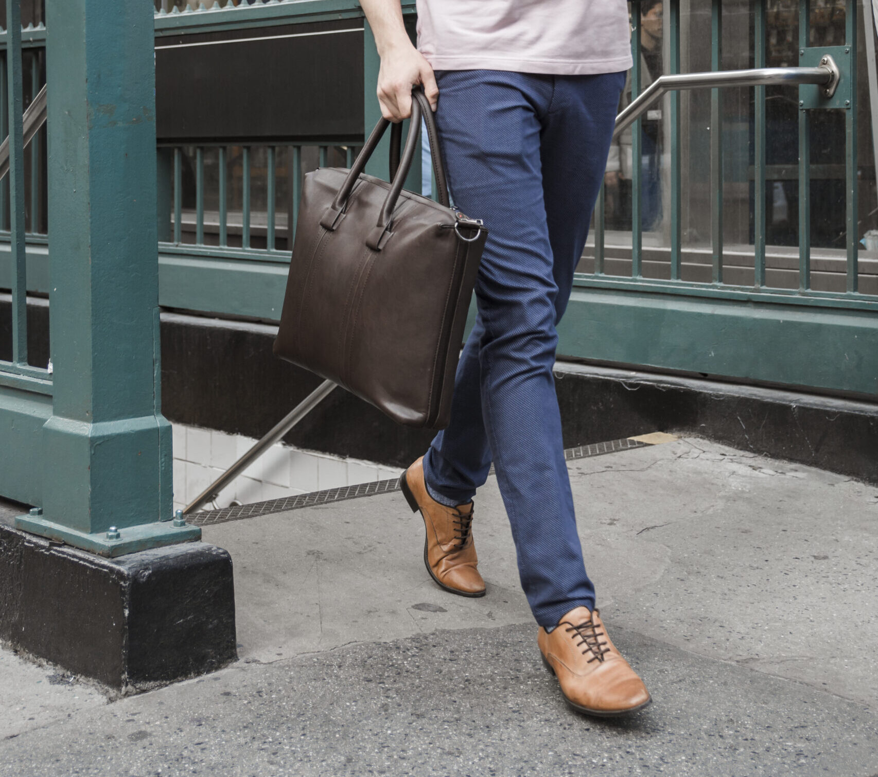 handsome-man-exiting-subway